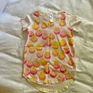 Ivivva kids shirt lemons theme